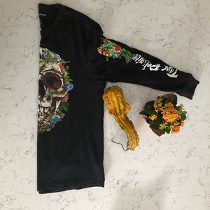 Long Sleeve True Religion Graphic Tee